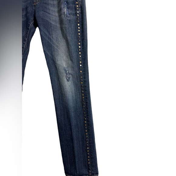 Driftwood Distressed Studded Jean - Size 29 - Picture 3 of 7